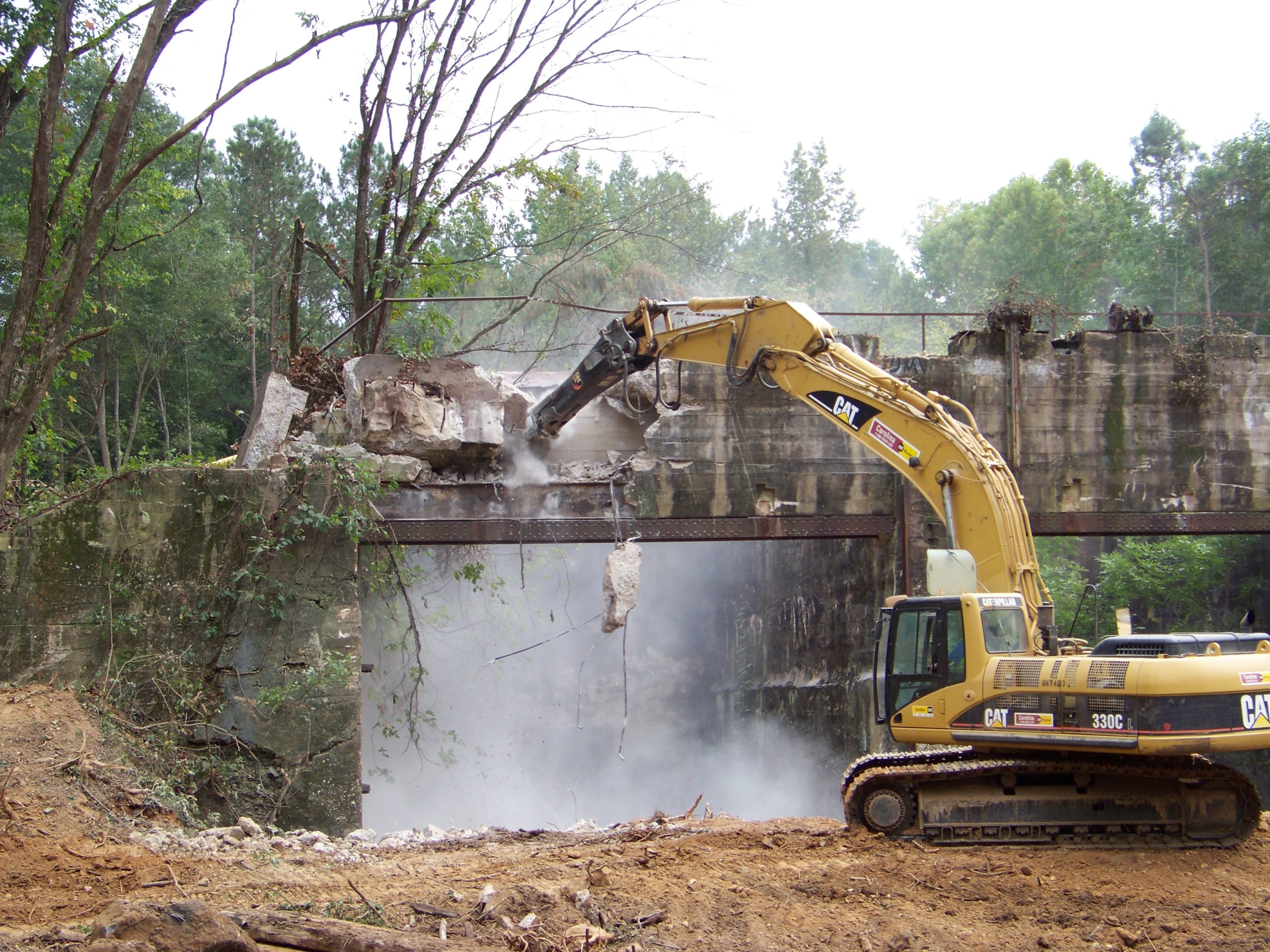 Dam Removal Picture for Services page